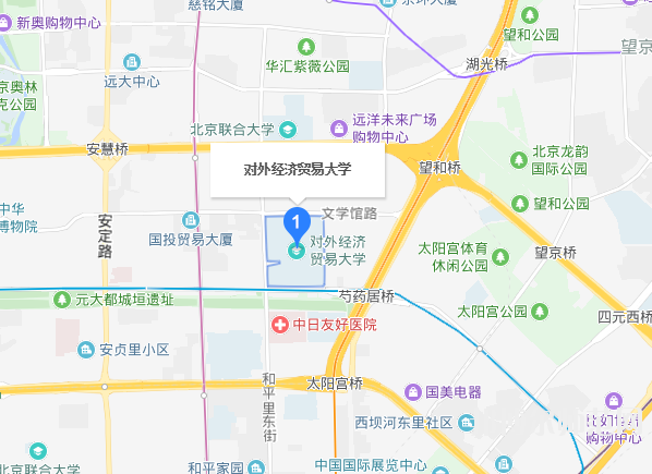 對(duì)外經(jīng)濟(jì)貿(mào)易幼兒師范大學(xué)地址在哪里