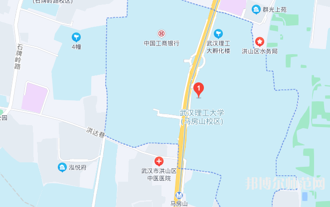 武漢理工師范大學(xué)馬房山校區(qū)2023年地址在哪里