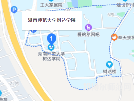 湖南師范大學(xué)樹達(dá)學(xué)院2023年地址在哪里