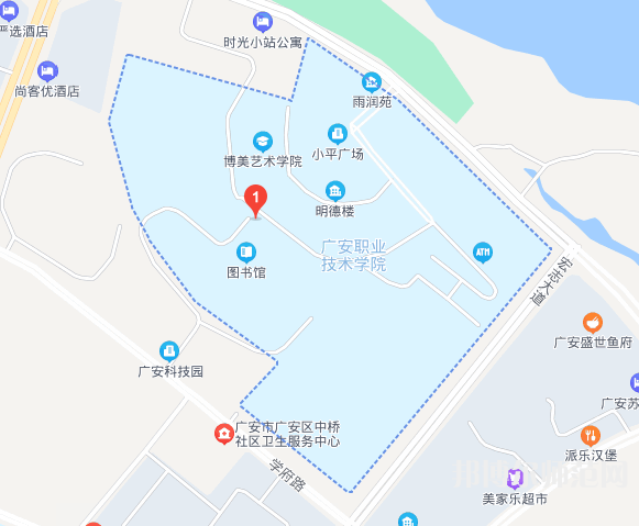 廣安職業(yè)技術(shù)師范學院2023年地址在哪里